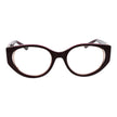 Burgundy Plastic Glasses (Frames)