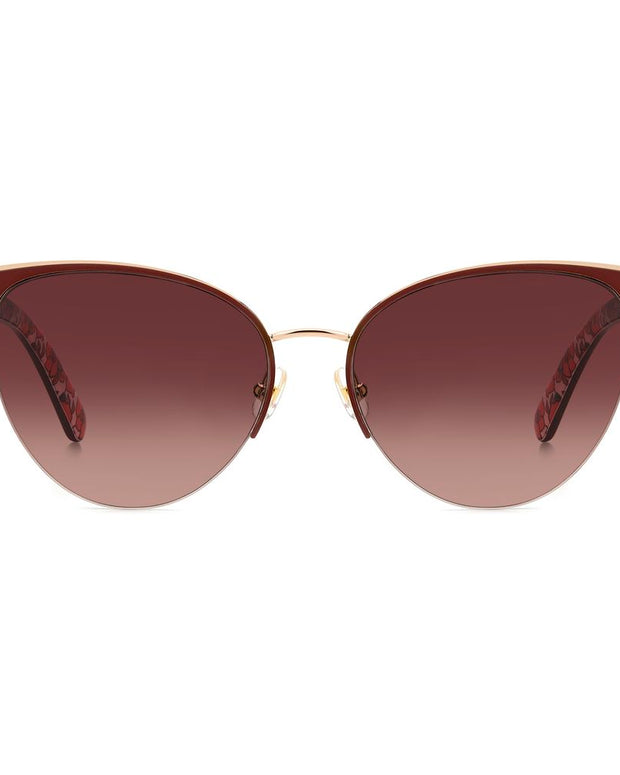 Red Metal Sunglasses