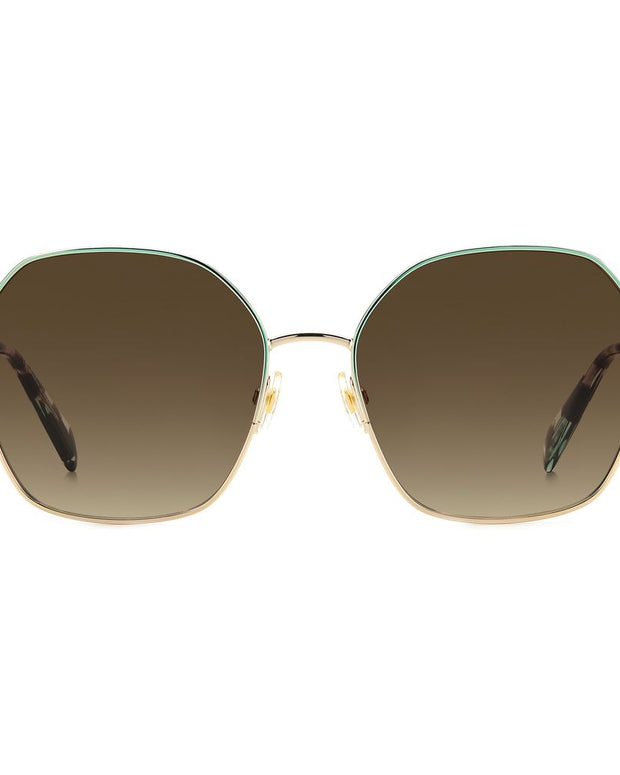 Blue Metal Sunglasses