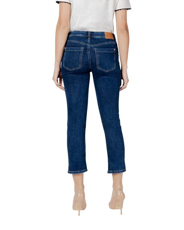 Blue Cotton Jeans & Pant
