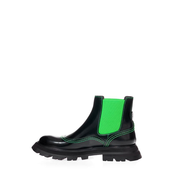 Multicolor Leather Boot