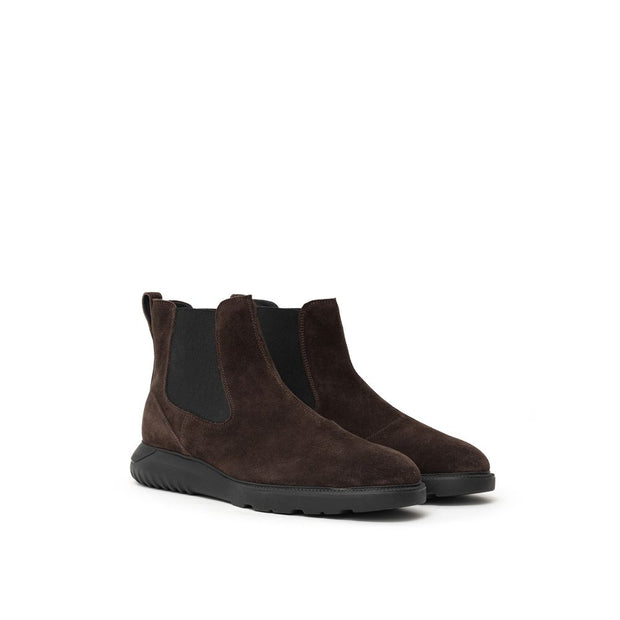 Brown Leather Boot