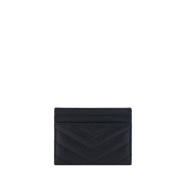 Black Leather Card Holder