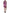Metallic Fuchsia Floral Sheath Mini Dress