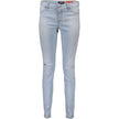 Light Blue Cotton Women Jeans