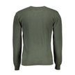 Green Wool Men Sweater