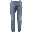 Blue Cotton Women Jeans