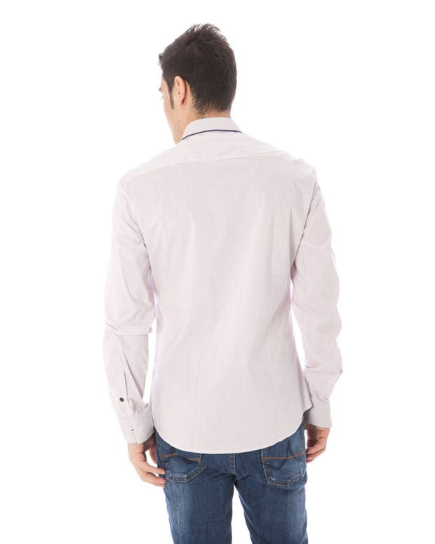 Pink Cotton Men Shirt