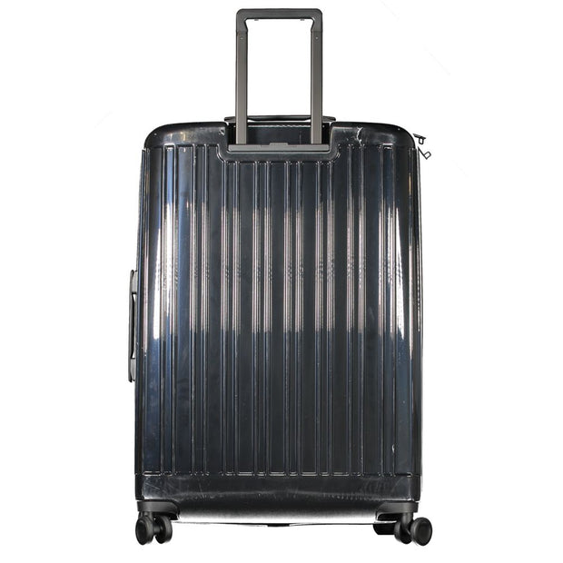 Black Polycarbonate Men Luggage