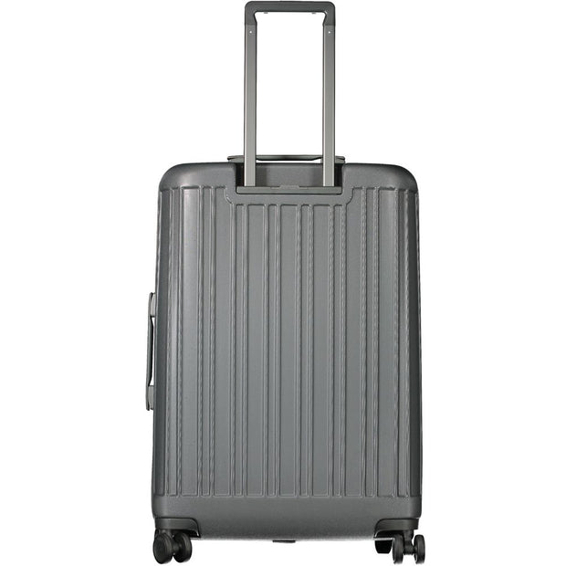 Gray Polycarbonate Men Luggage