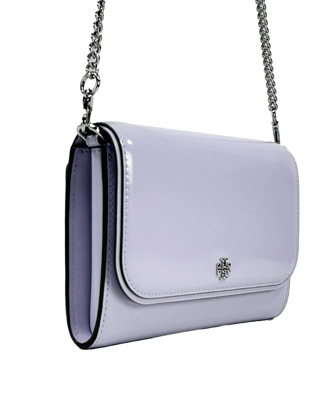 Patent Emerson Patent Chain Wallet Crossbody Bag
