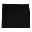 Black Cashmere Knitted Square Handkerchief Scarf
