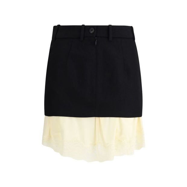 Double-layer Mini Skirt