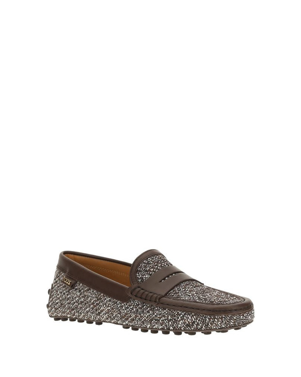 Tweed Gommino Loafers