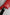 Red Calfskin Logo Purse Phone Belt Waist Bag