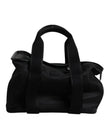 Black Shoulder Strap Pet Carry Logo Plaque Bag