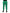 Green Cotton Elastic Waist Men Casual Pants
