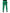 Green Cotton Elastic Waist Men Casual Pants