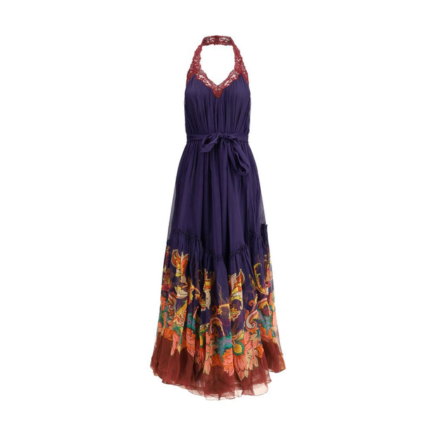 Silk long Dress