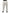 White Linen Mid Waist Straight Men Denim Jeans