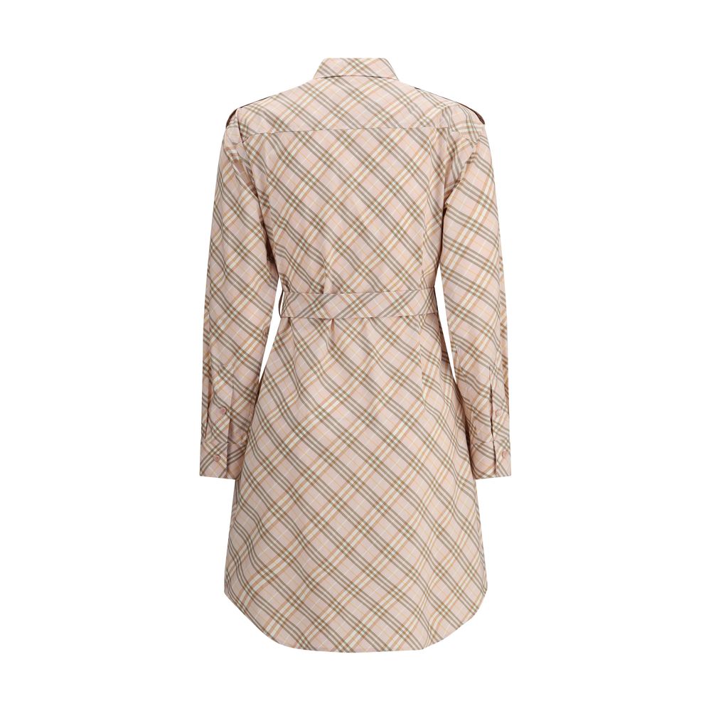Archive Check midi Dress