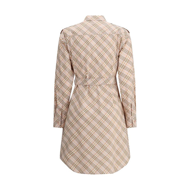 Archive Check midi Dress