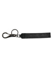 Black White DG Logo Silver Men Keychain Polyester Keyring