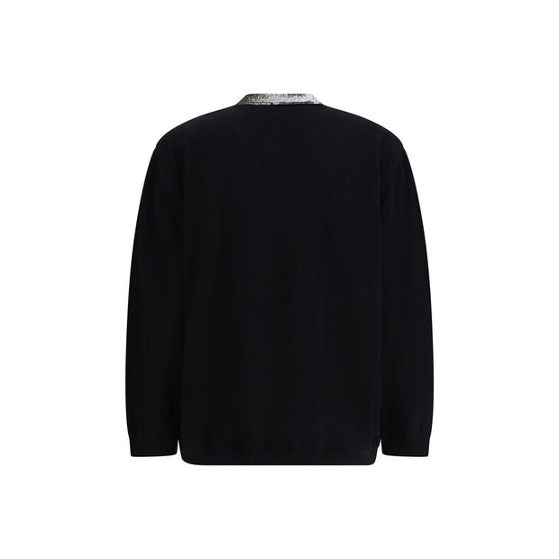 Sequined virgin wool Cardigan