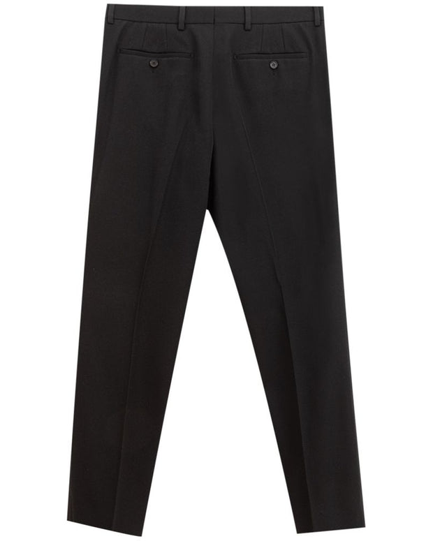 Black Wool Jeans & Pant