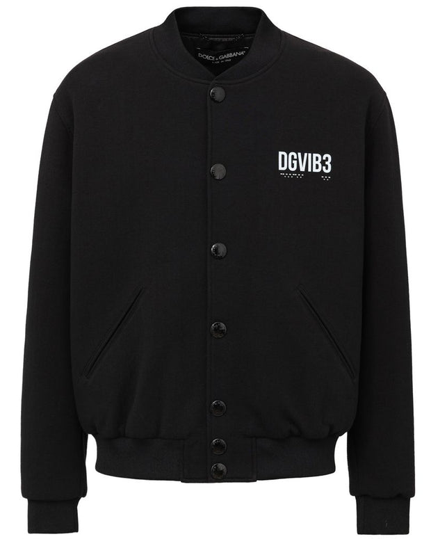 Black Viscose Bomber