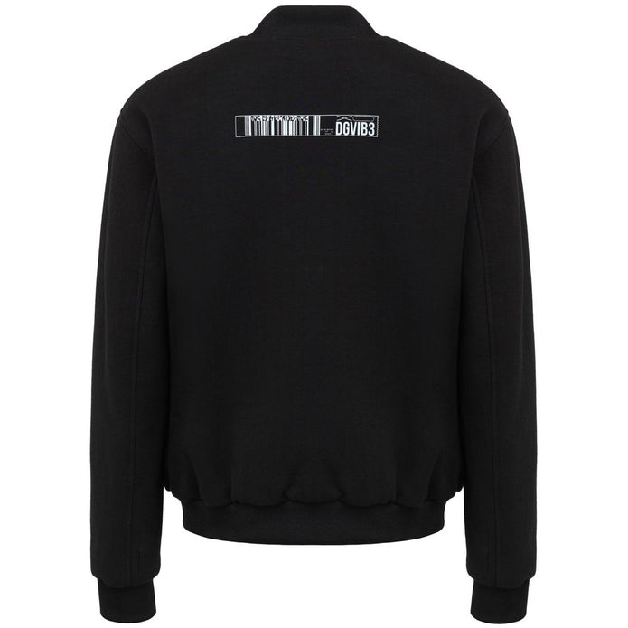 Black Viscose Bomber