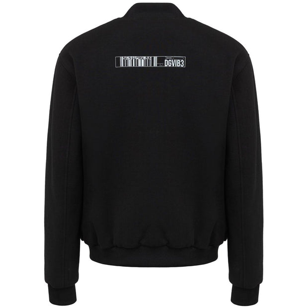 Black Viscose Bomber