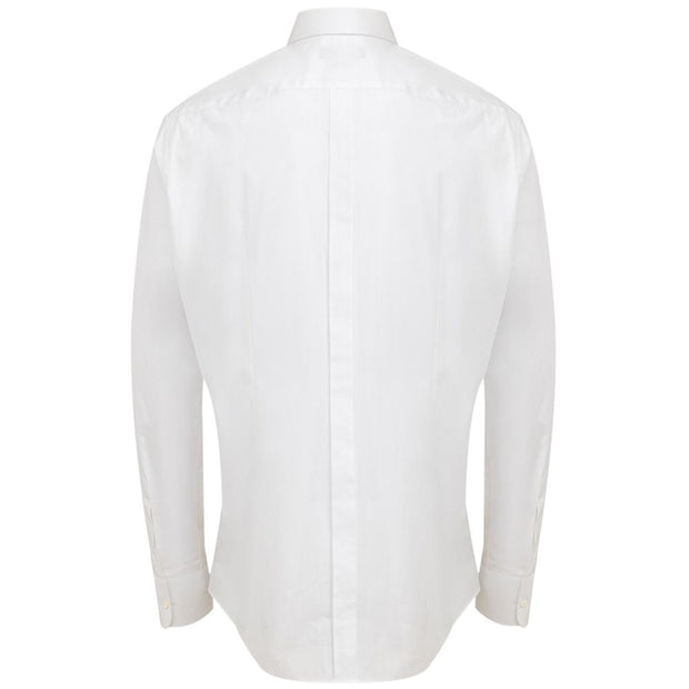 White Cotton Dress Shirt