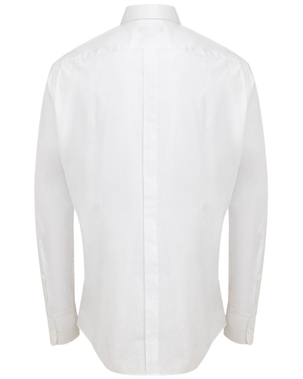 White Cotton Dress Shirt