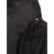 Black Cotton Full-Length Jacket
