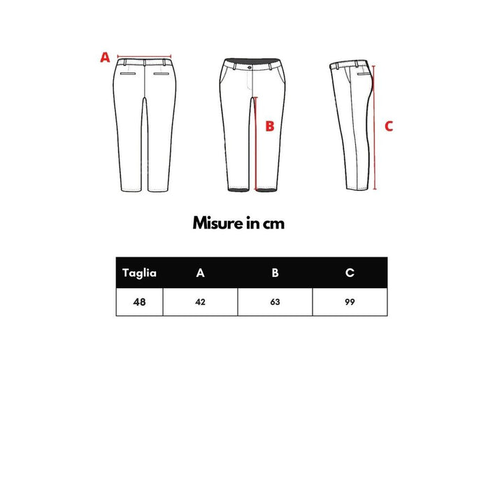 Red Polyamide Athletic Pants