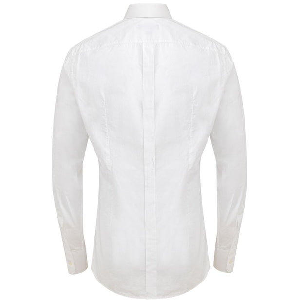 White Cotton Dress Shirt