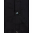 Black Cotton Dress Shirt