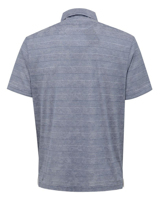 Blue Cotton Polo Shirt