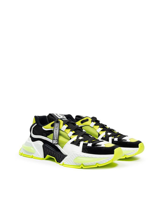 Multicolor Polyamide Athletic Sneakers