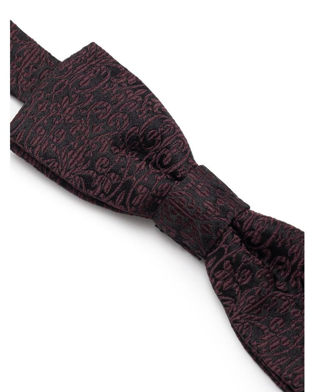 Black Silk Bowty