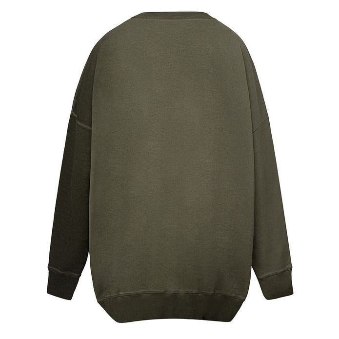 Green Cotton Hoody