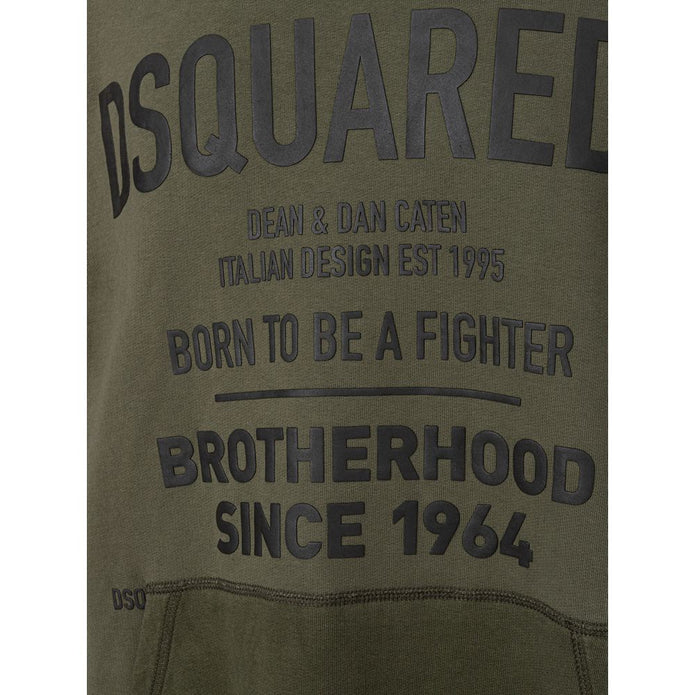 Green Cotton Hoody
