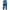 Blue Cotton Jeans Denim