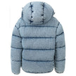 Blue Polyester Coat