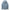 Blue Polyester Coat