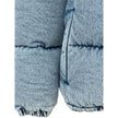 Blue Polyester Coat