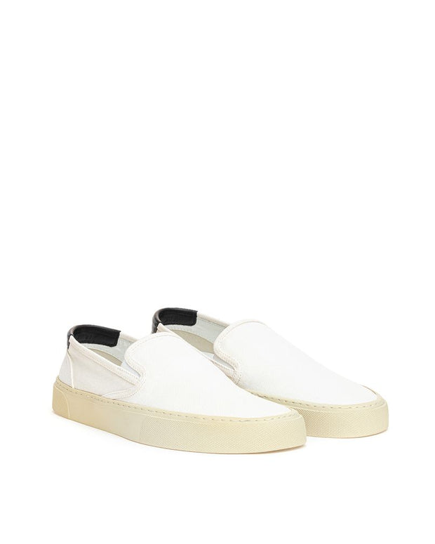 White Cotton Sneaker
