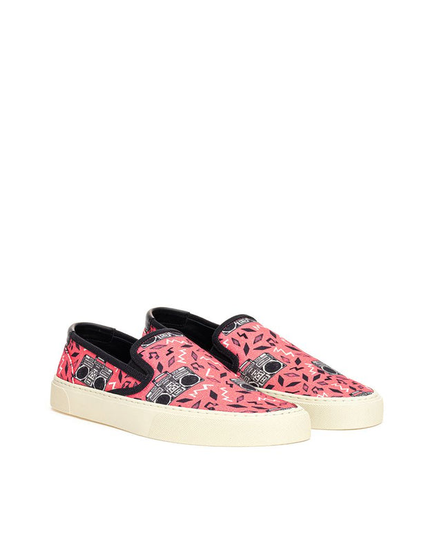 Pink Cotton Sneaker