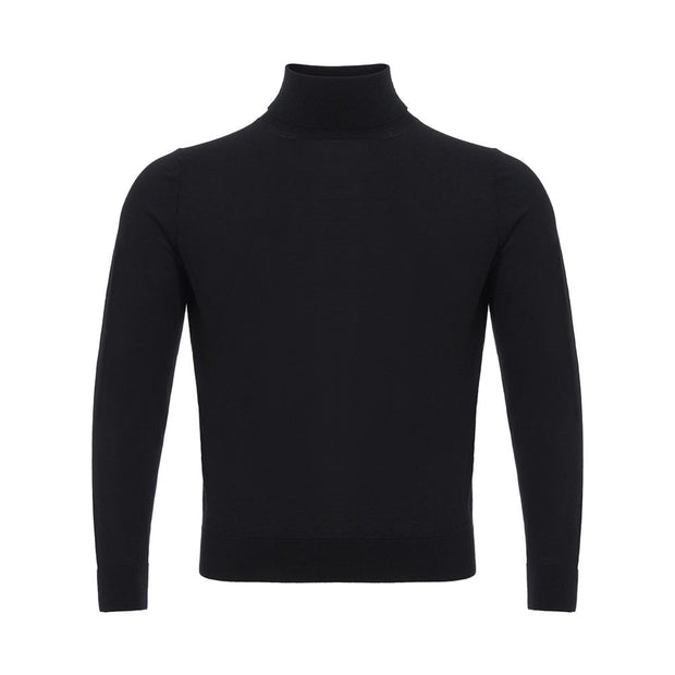Italian Cashmere Luxury Black Sweater